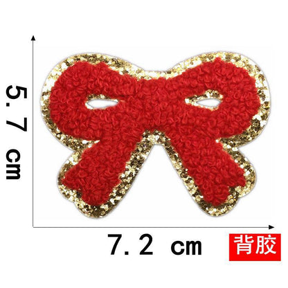 Colored Chenier Bow Patch