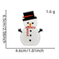 christmas santa snowman holiday patches