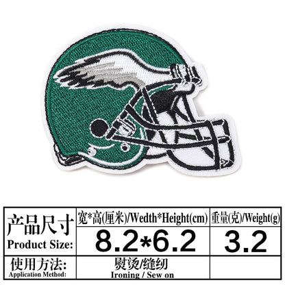 football team embroidery iron on patches - Clpatch