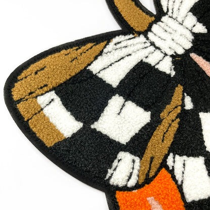 Halloween series towel embroidered pumpkin patch