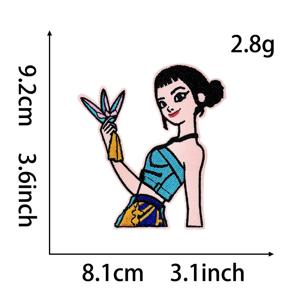 K-POP embroidery demon hunter Iron patch