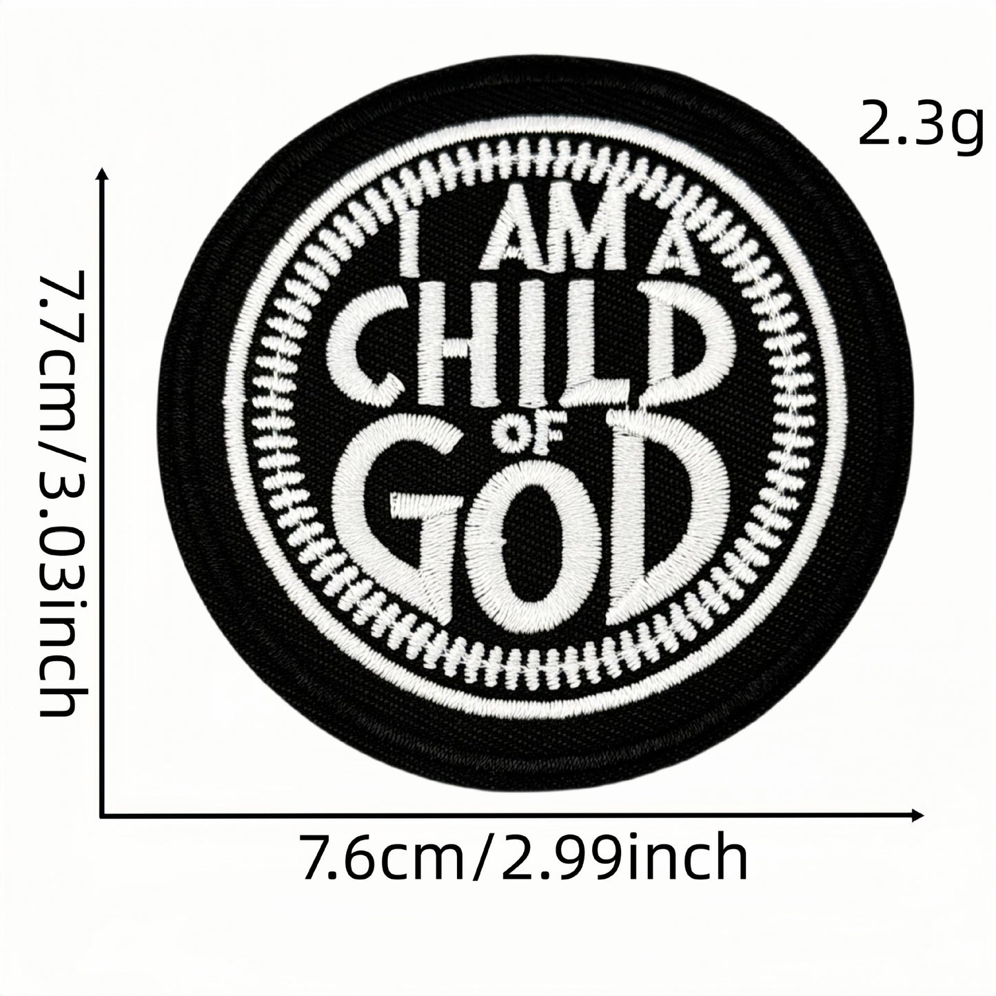 God Jesus Patch