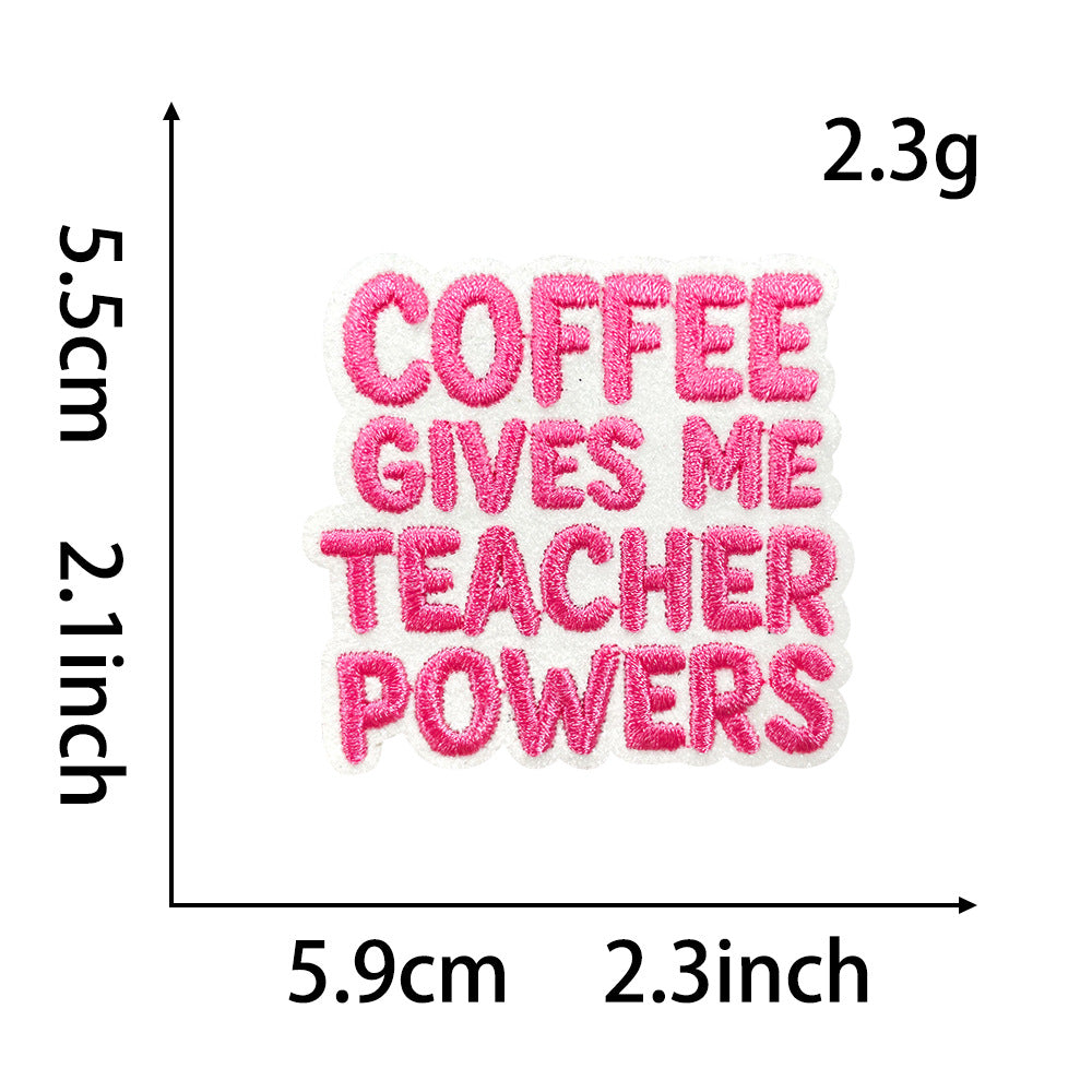 teacher book patches