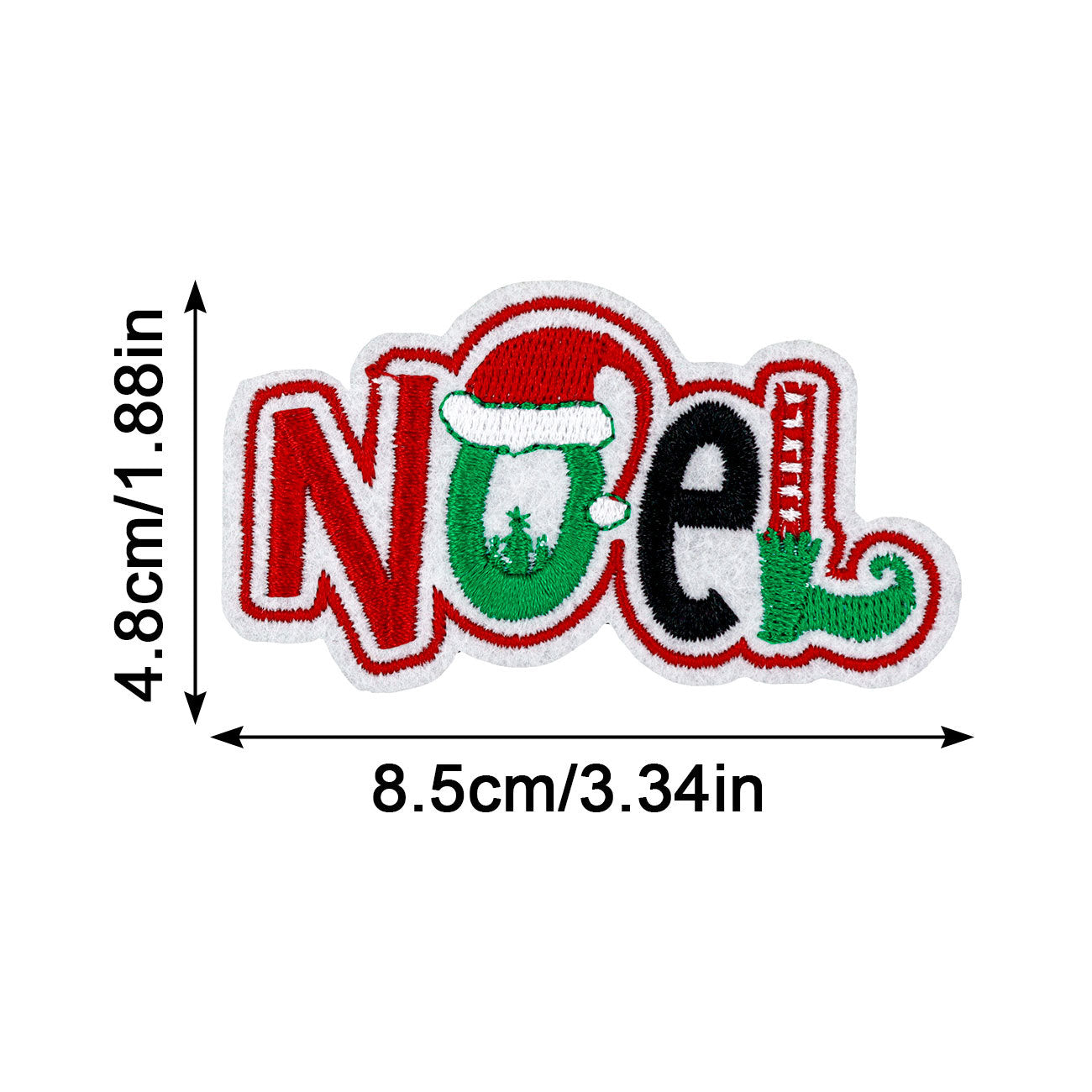 Christmas embroidery Christmas HOHOHO MERRYCHRISAMAS