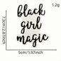 Black girl patches