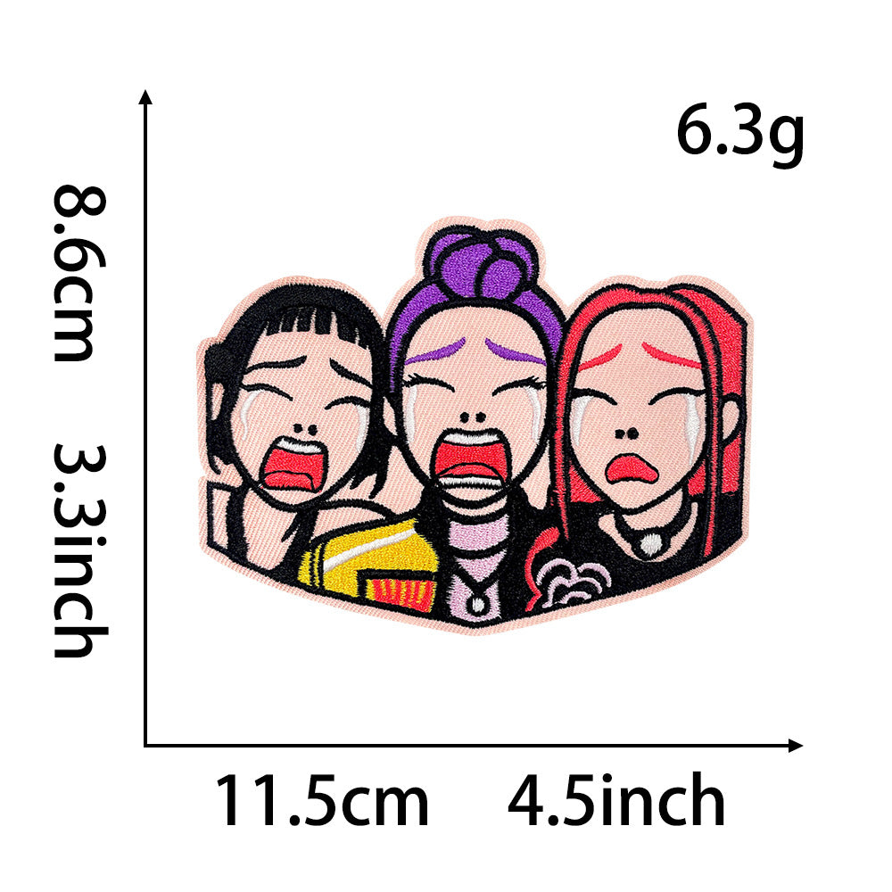 Kpop Demon Hunters Iron on patch