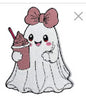 Halloween-themed ghost pumpkin holidaypatches