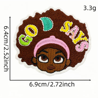 Black girl patches
