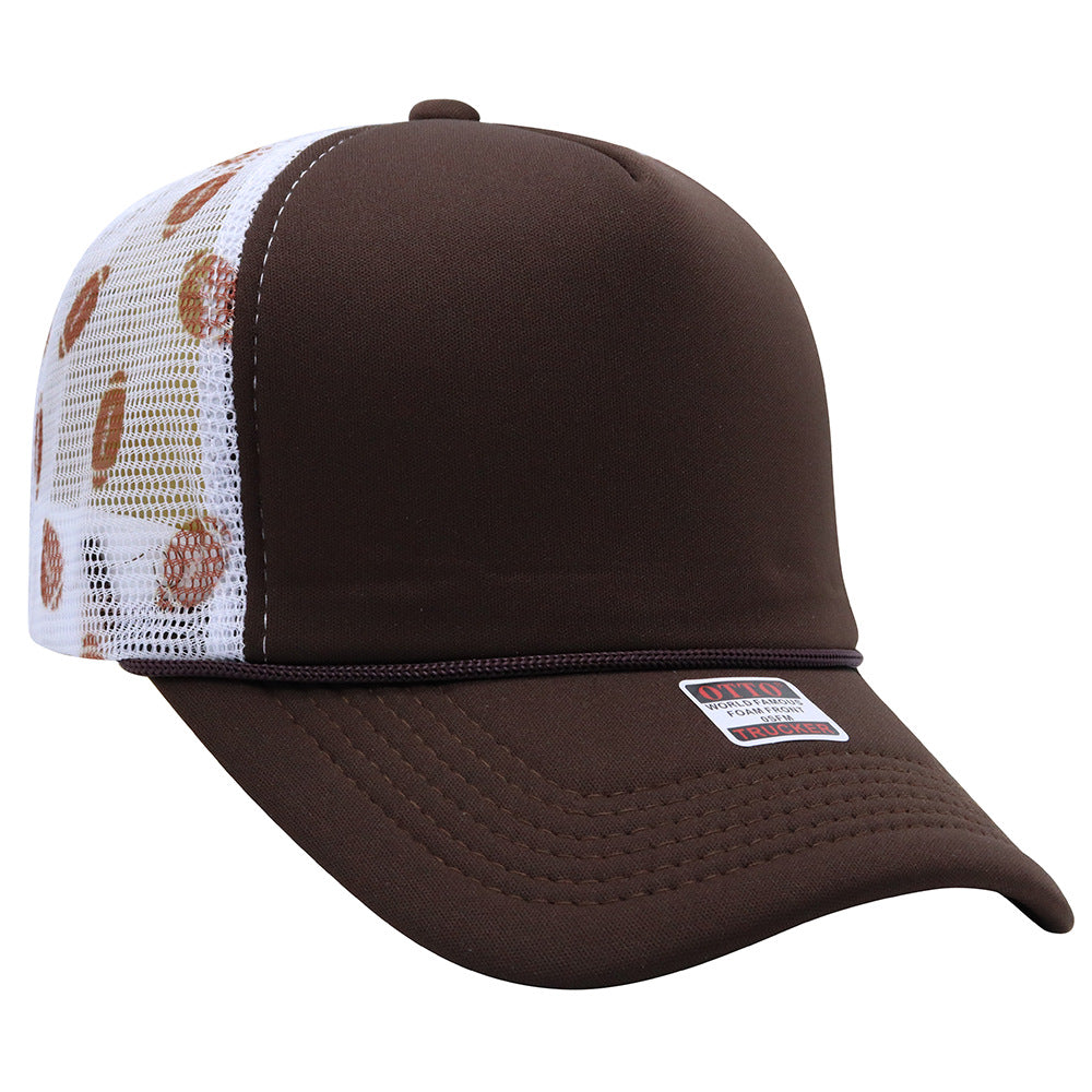 truck cap outdoor leisure visor American fashion breathable sun protection plaid baseball cap