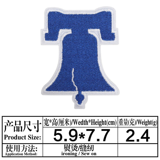 Sport baseball team logo embroidery patch - Clpatch