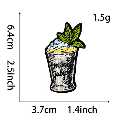 retro cultural symbol, horseshoe rose Kentucky Derby patch