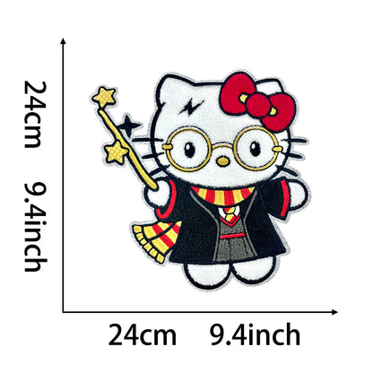 Cute cartoon HelloKitty cat character patches
