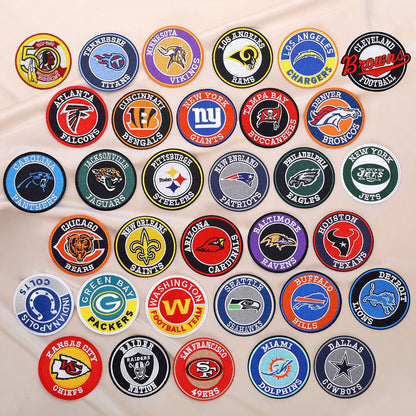 NFL 32 Team LOGO Patch