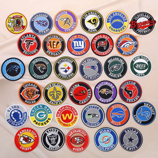 NFL 32 Team LOGO Patch