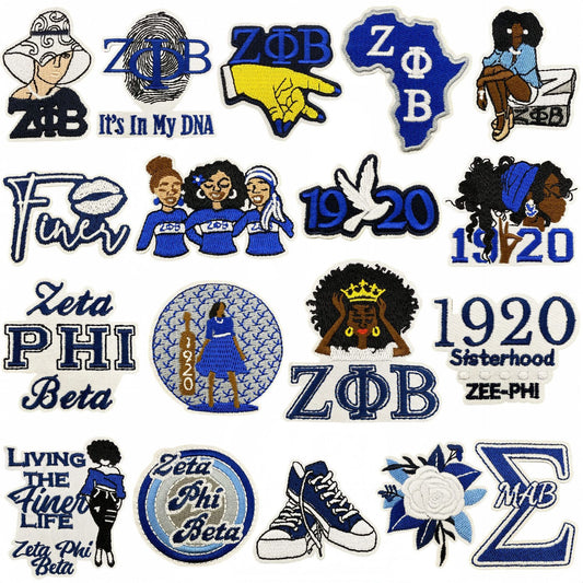 New Sisterhood Badge Embroidery Cloth Sticker Fashion Computer Embroidery Label Cartoon Character Patch Sticker Price Discount