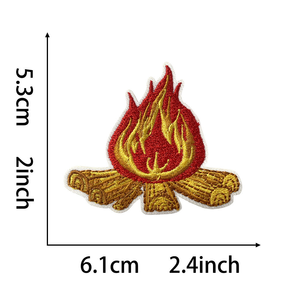 Travel Outdoor Camping Mountain Climbing Sports Embroidery Patch