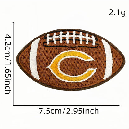 Sports NFL team logo football patch