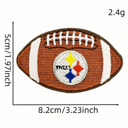 Sports NFL team logo football patch