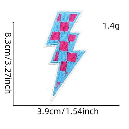 color lightning patch