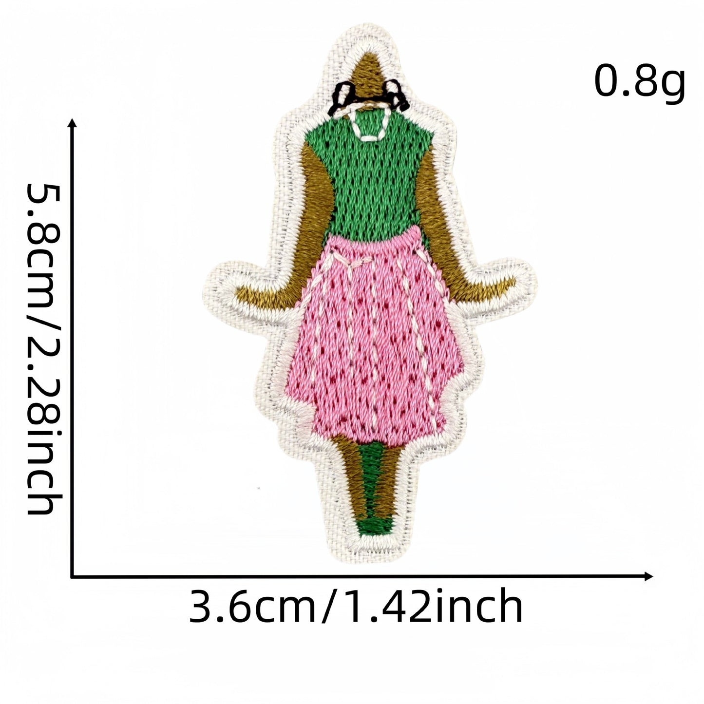 Pink Green AKA Sisterhood Patch