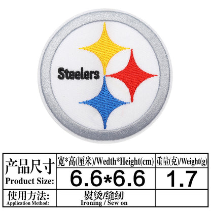 football team embroidery iron on patches - Clpatch