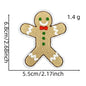 christmas santa snowman holiday patches