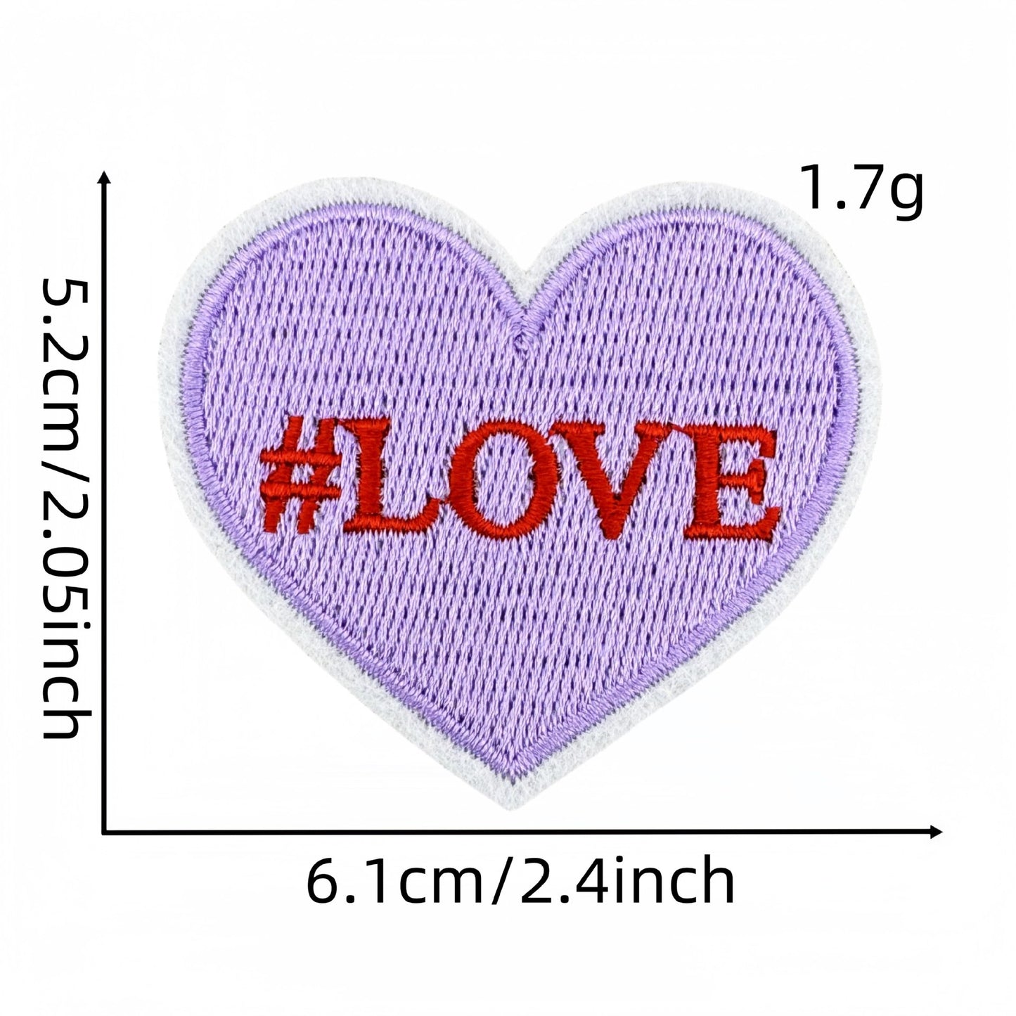 Valentine's Day XOXO Patch