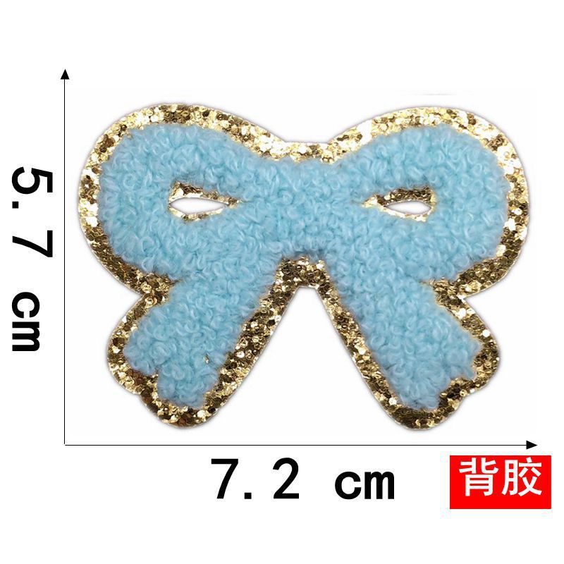 Colored Chenier Bow Patch