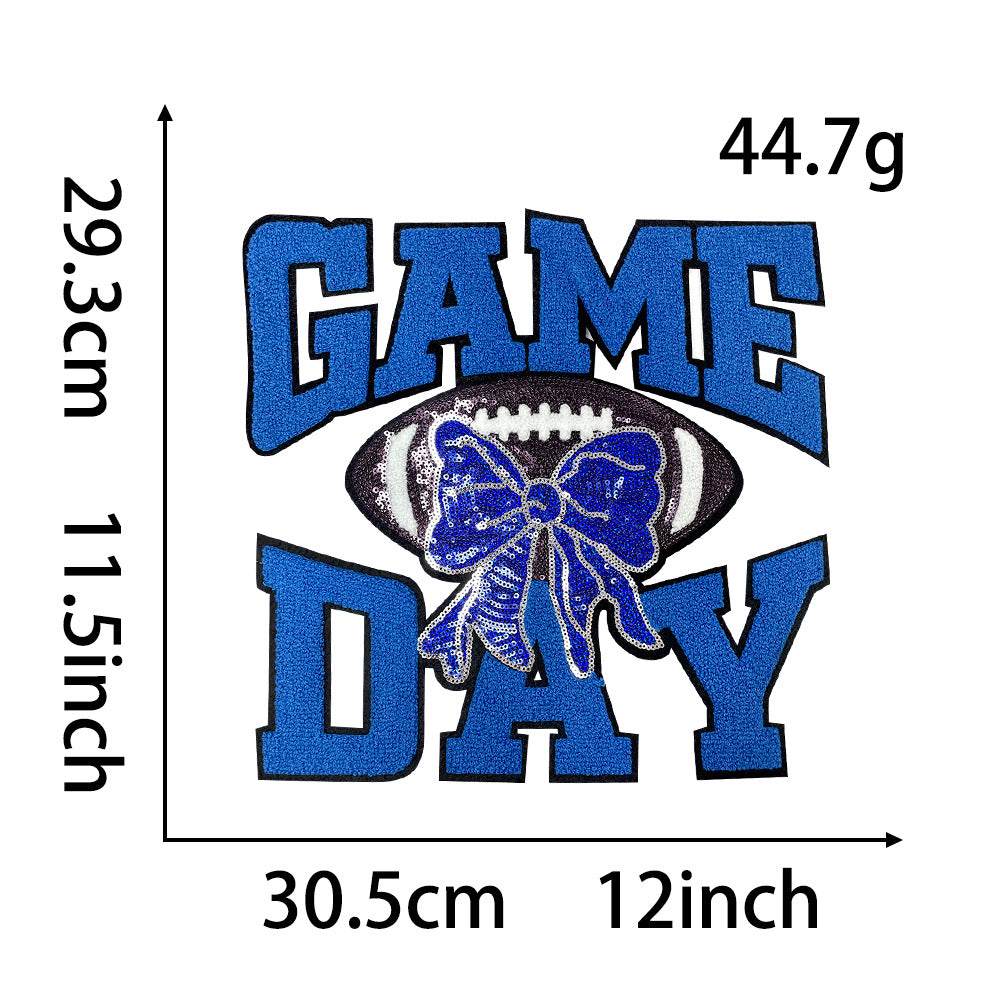 gameday football patches