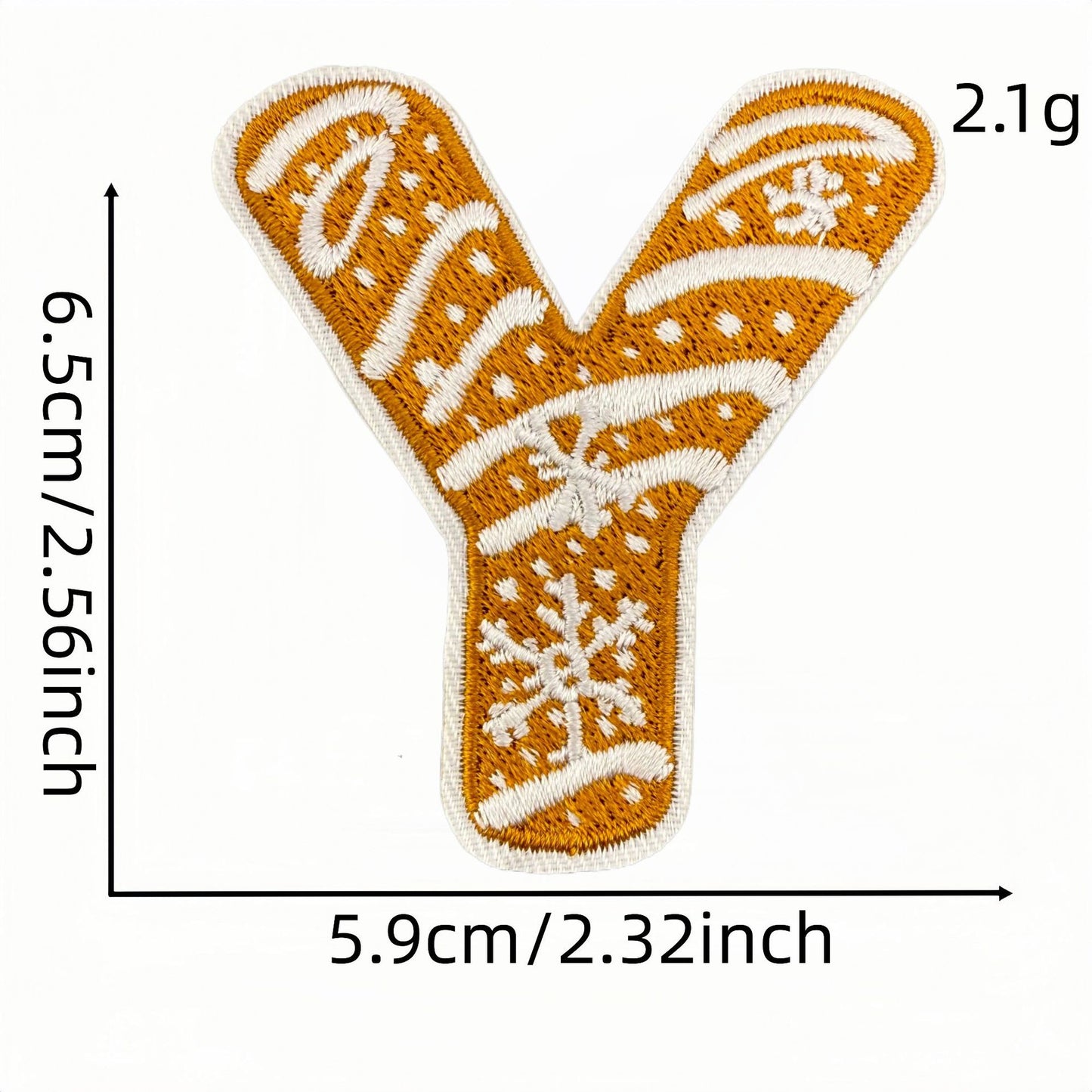 Christmas new 26 English letters patch