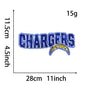 football team logo game day embroidery cloth sticker large cloth sticker DIY large