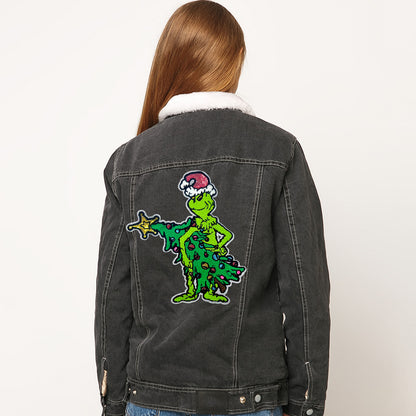 The Grinch Christmas Holiday big Patch