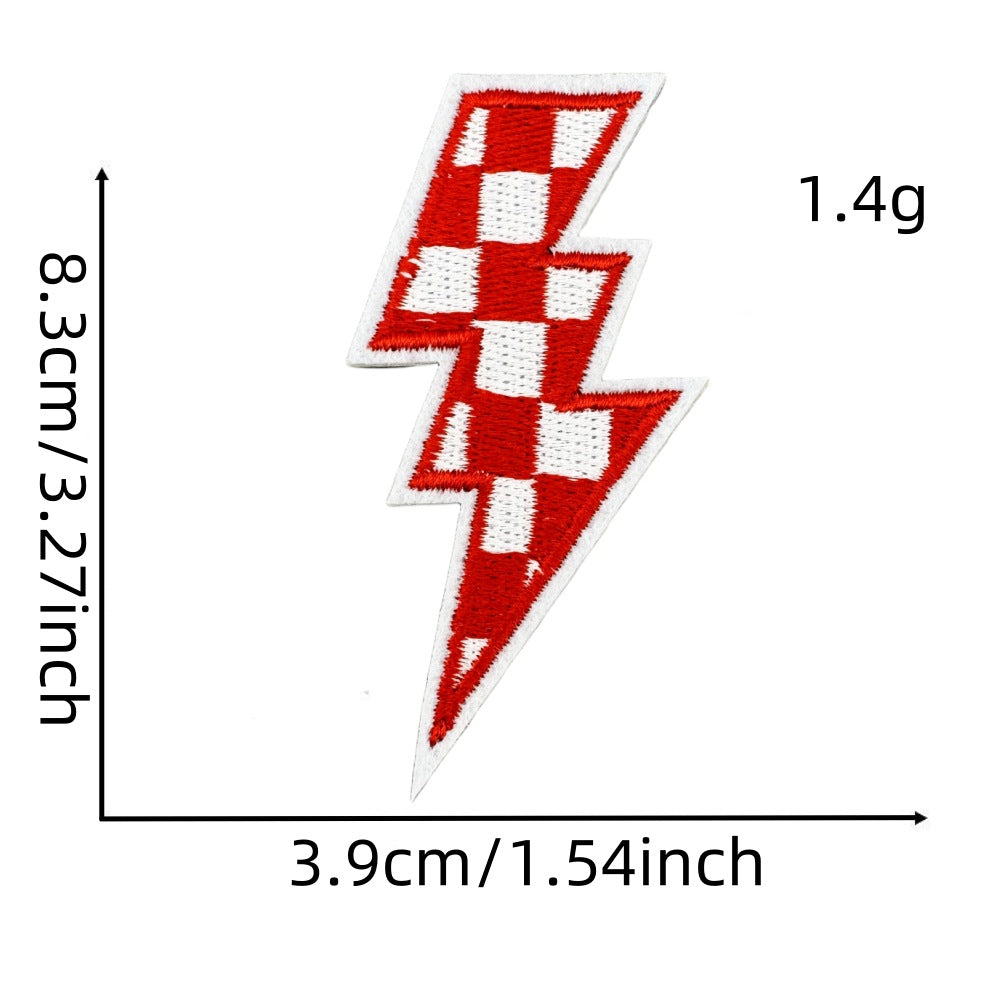 color lightning patch