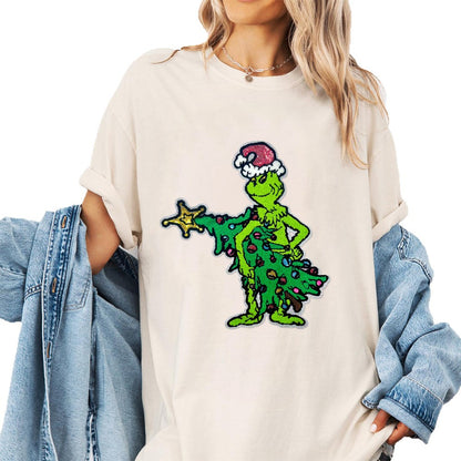 The Grinch Christmas Holiday big Patch