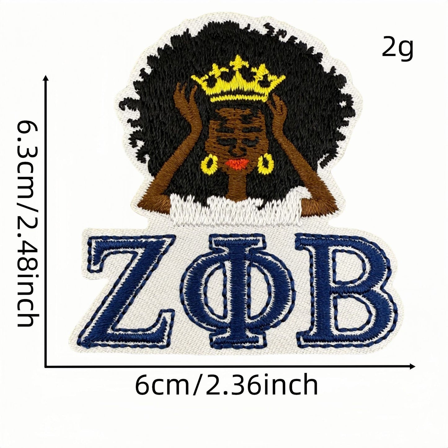 New Sisterhood Badge Embroidery Cloth Sticker Fashion Computer Embroidery Label Cartoon Character Patch Sticker Price Discount