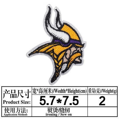 Embroidery New football Team Patches - Clpatch