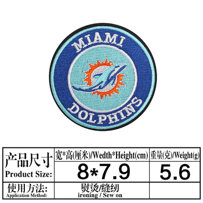 NFL 32 Team LOGO Patch