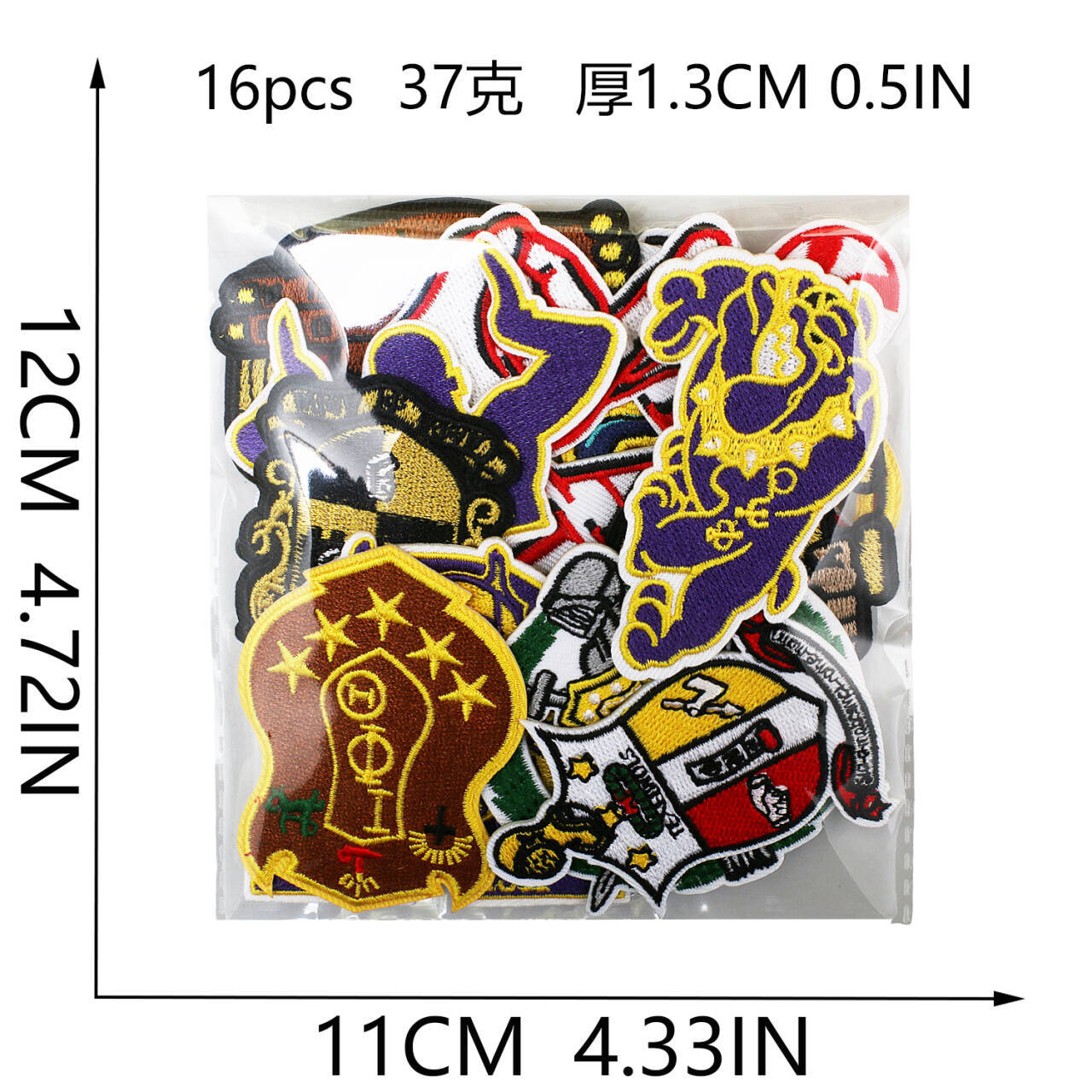 fraternity theme patch