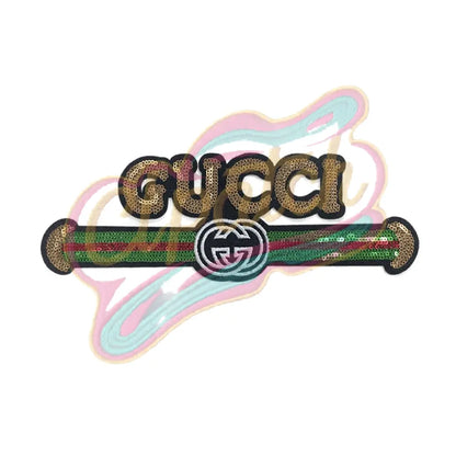 Parody Fun Gucci sequins embroidery patch - Clpatch
