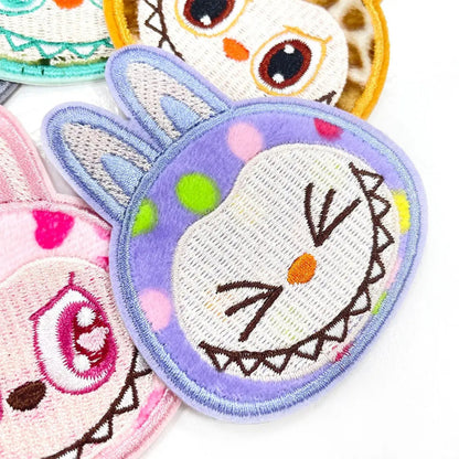 Purple Labubu Polka Dots embroidery patch Clpatch   huge range of embroidery patch
Lilafarbener Labubu Polka Dots-Stickaufnäher Clpatch   riesige Auswahl an Stickaufnähern
パープルラブブ水玉模様の刺繍パッチ クラップパッチ 刺繍パッチの豊富な品揃え