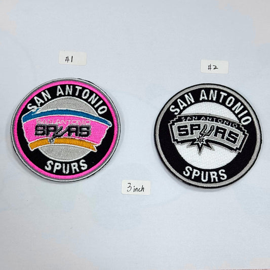 San Antonio Spurs NBA Team Circular Embroidered Patch