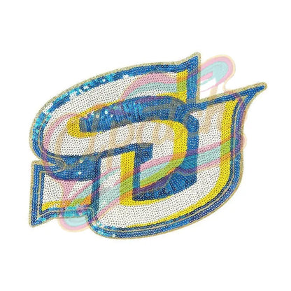 SU Southern University sequins embroidery patch - Clpatch