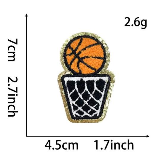 Slam Dunk chenille Embroidered Patch