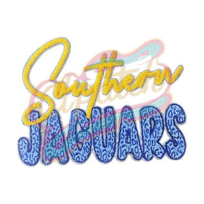 Southern JAGUARS Southern University Chenille embroidery patch - Clpatch