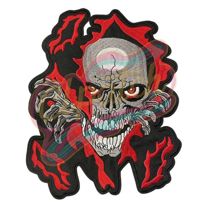 Street Style Devil large embroidery patches - Clpatch