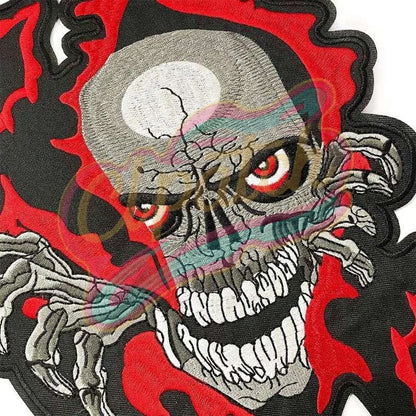 Street Style Devil large embroidery patches - Clpatch