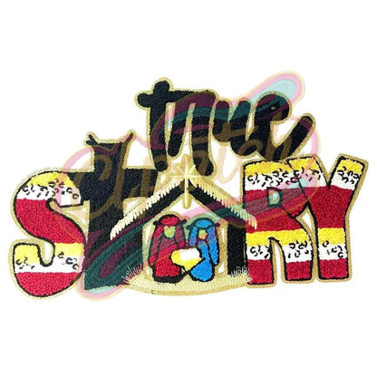 True Story Valentine's Day chenile patches - Clpatch