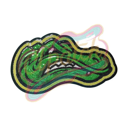 University of Florida sequins embroidery patches - Clpatch