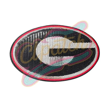 University of Georgia sequins embroidery patch - Clpatch