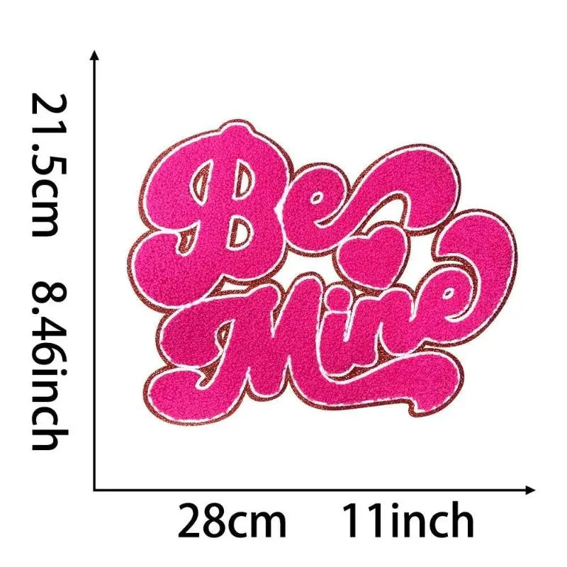 Valentine's Day sequins - chenille embroidery patch collection - Clpatch